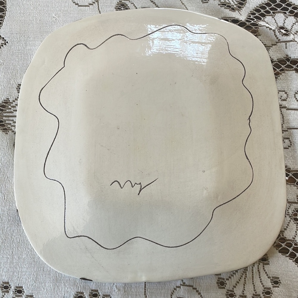 Sandra Magsamen Art Original- Life May Have Some Dips We’ll Dance Together Plate - Picture 5 of 10